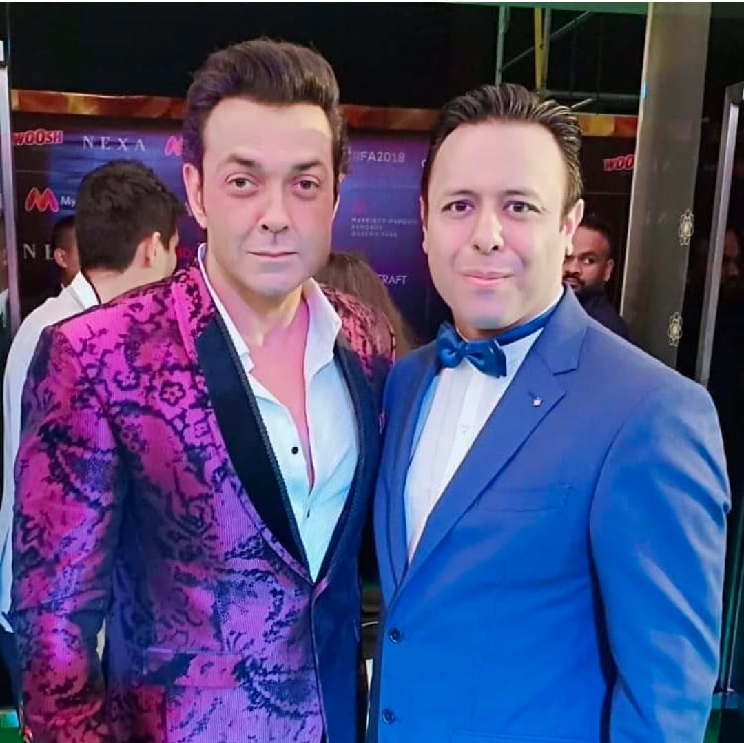 Rituraj Sharma receiving wellness industry recognition